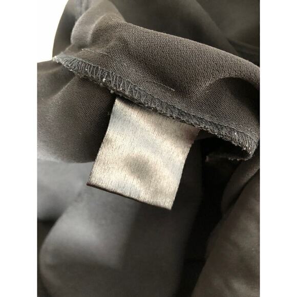 Greylin Reagan Tuxedo Jumpsuit Long Sleeve Satin Notch Collar Black Size XS - Picture 12 of 13